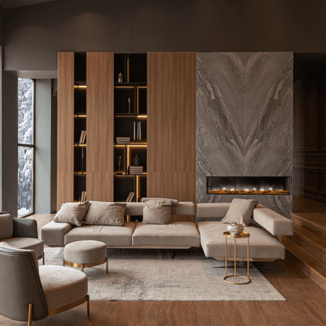 Dynasty Melody Smart Electric Fireplace Living Home