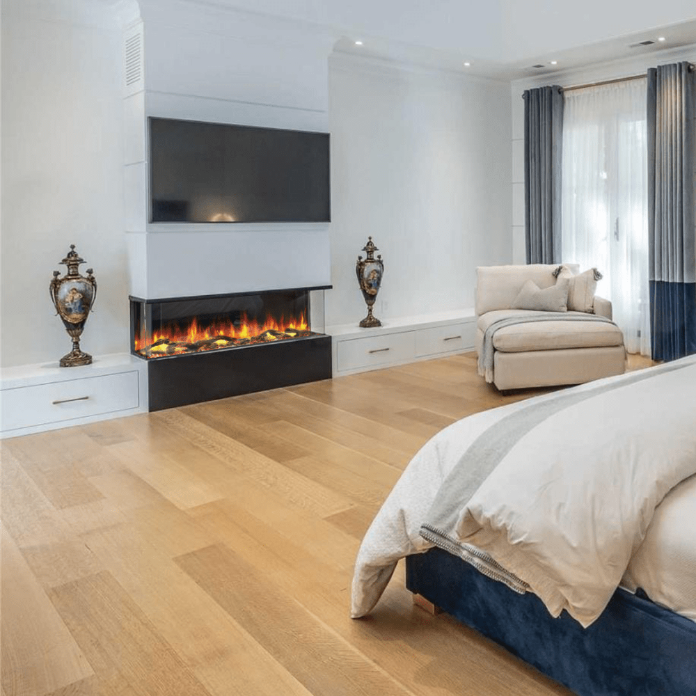 Dynasty Melody 3-Sided Smart Electric Fireplace — Modern Blaze