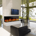Dynasty Melody Smart Electric Fireplace Open Area Room