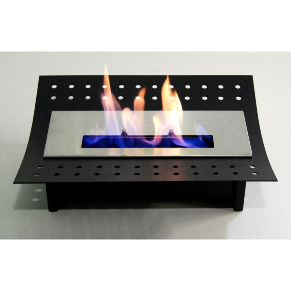 Eco-Feu 12-Inch Ethanol Insert for Traditional Fireplace on the Floor