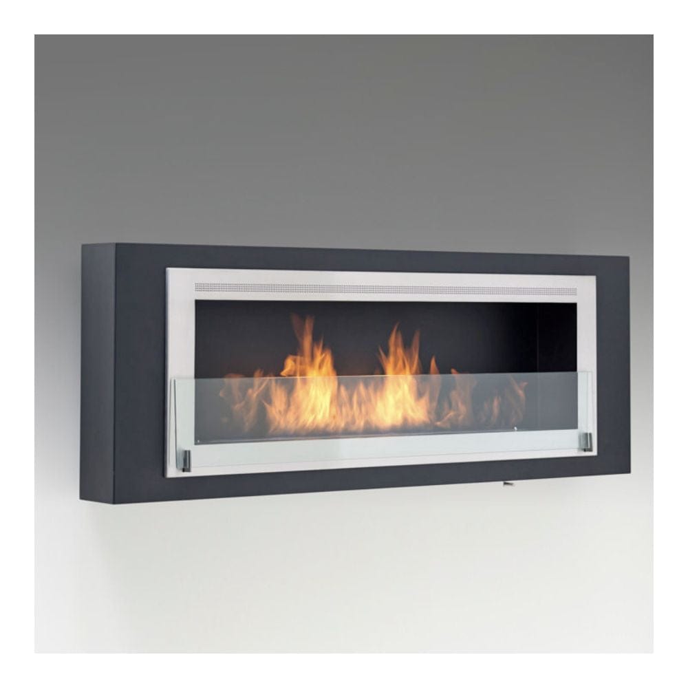 Eco Feu Santa Cruz 63 Inch Ethanol Fireplace Modern Blaze