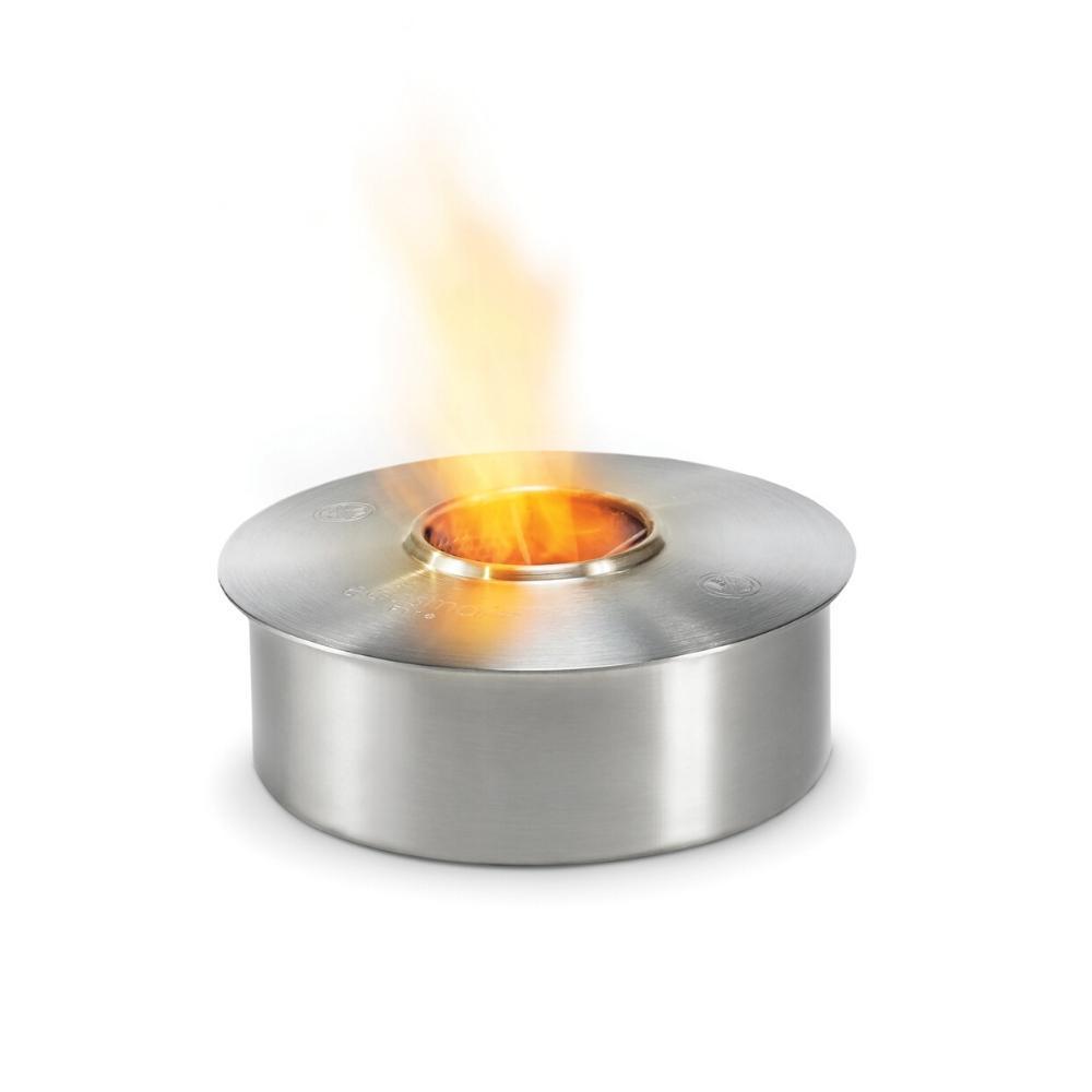 EcoSmart AB8 Ethanol Burner（ステンレス） 新品未使用 EcoSmart Fire AB Round Ethanol Fireplace Burner