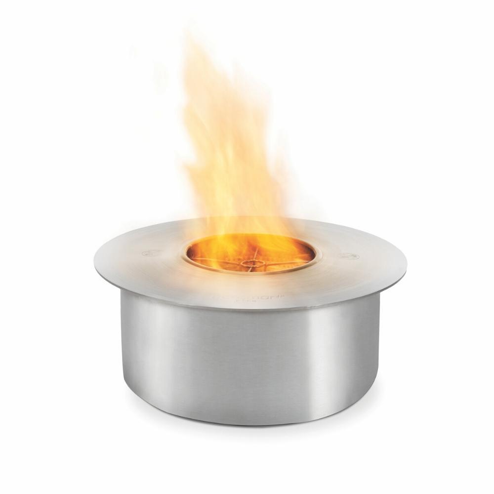 EcoSmart Fire AB Series 14" Round Stainless Steel Ethanol Fireplace Burner