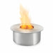 EcoSmart Fire AB Series 14" Round Stainless Steel Ethanol Fireplace Burner