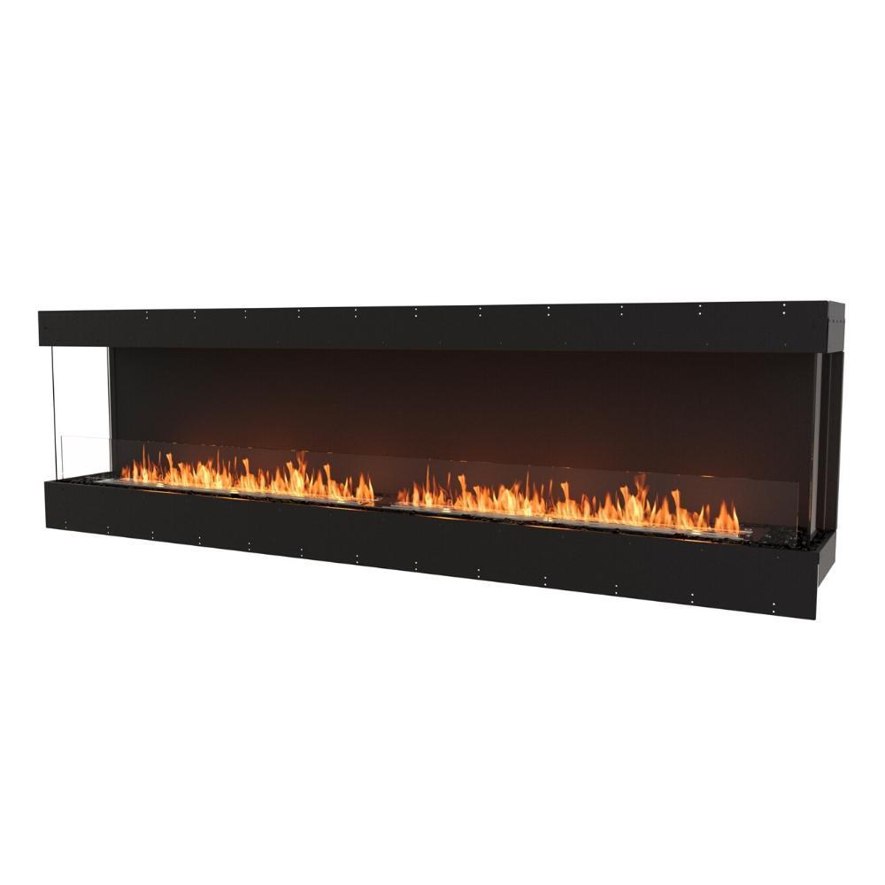 EcoSmart Fire Flex Bay 104" 3-Sided Built-in Ethanol Firebox