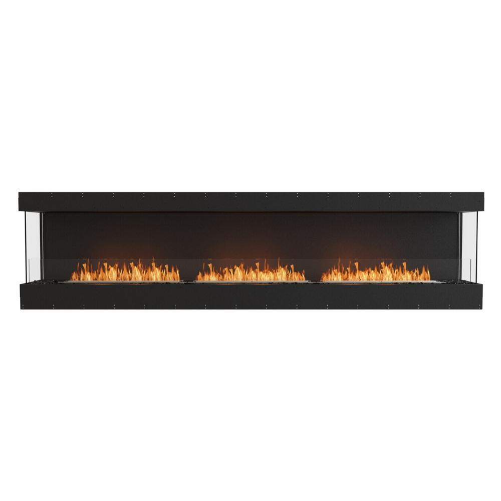 EcoSmart Fire Flex Bay 122" 3-Sided Built-in Ethanol Firebox