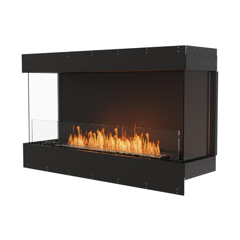 EcoSmart Fire Flex Bay 50" 3-Sided Built-in Ethanol Firebox