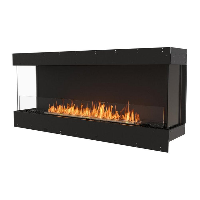 EcoSmart Fire Flex Bay 68" 3-Sided Built-in Ethanol Firebox