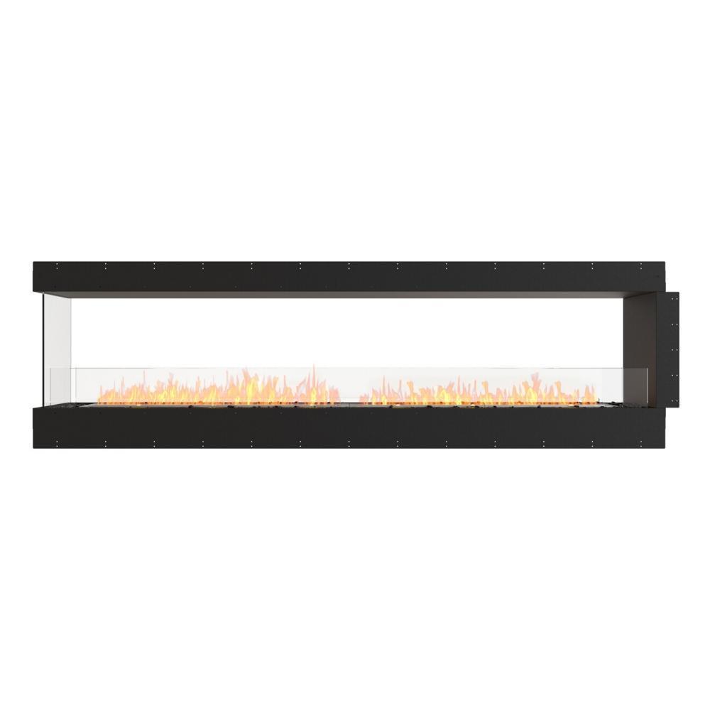 EcoSmart Fire Flex Peninsula 106" Built-in 3-Sided Ethanol Firebox