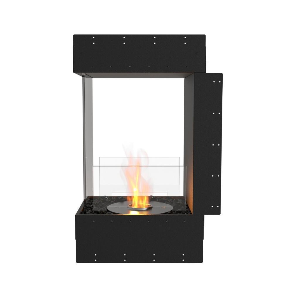 EcoSmart Fire Flex Peninsula Built-in 3-Sided Ethanol Firebox