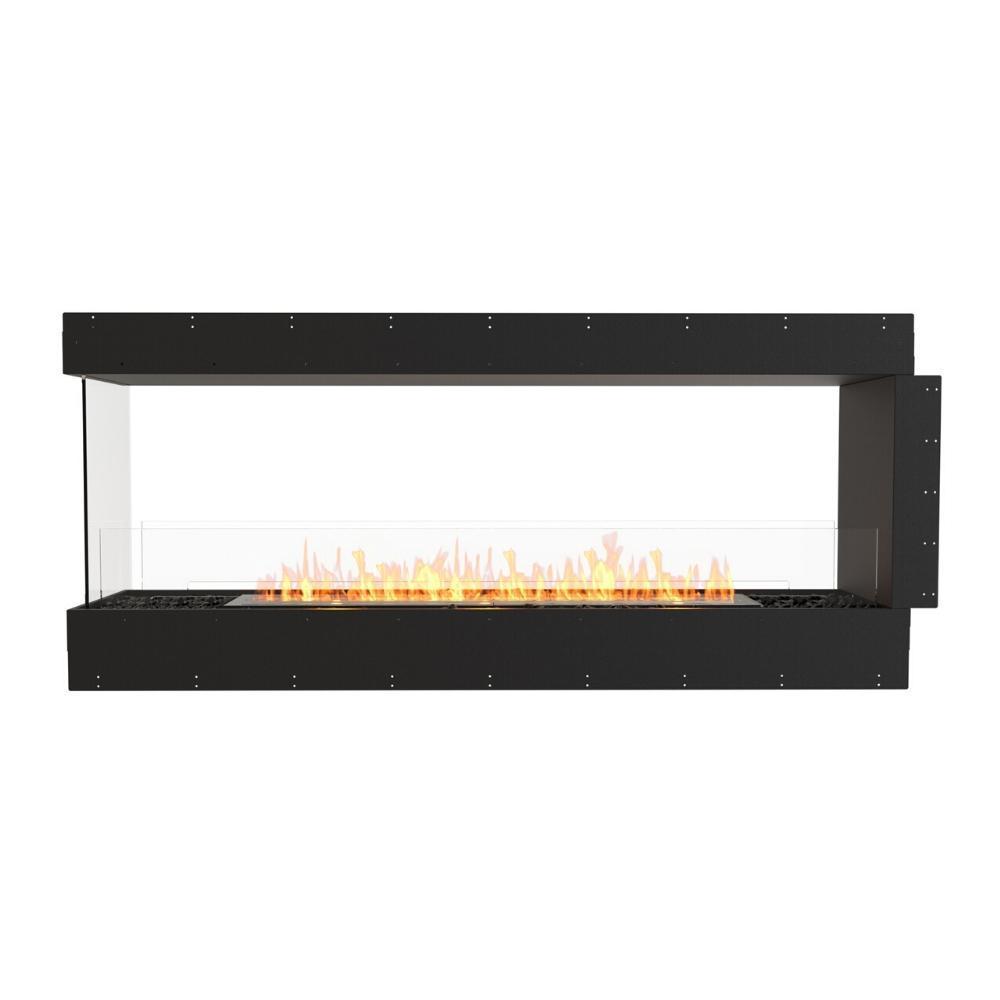 EcoSmart Fire Flex Peninsula 70" Built-in 3-Sided Ethanol Firebox