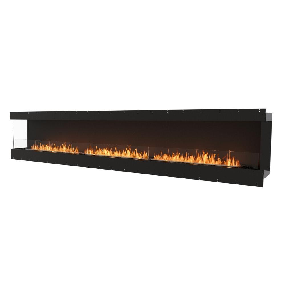 EcoSmart Fire Flex 159" Left Corner Built-in Ethanol Firebox