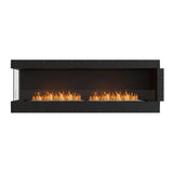 EcoSmart Fire Flex 86" Left Corner Built-in Ethanol Firebox