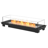EcoSmart Fire Linear 50" Indoor Ethanol Gas Fire Pit KIt