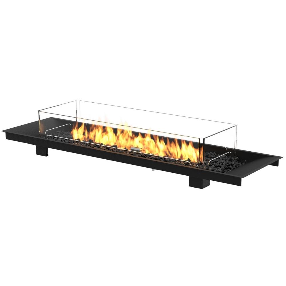 EcoSmart Fire Linear Curved 65" Indoor/Outdoor Gas Fire Pit Kit