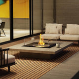 EcoSmart Fire Square 22" Indoor/Outdoor Fire Pit Kit with Triple Fuel Advantage in Outdoors