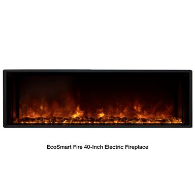 EcoSmart Fire 40-Inch Electric Fireplace ESF.1.EL40
