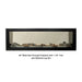 Empire Boulevard 48-Inch Gas Fireplace with 1 1/2-Inch Trim and Optional Log Set