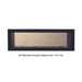 Empire Boulevard 48-Inch Linear Vent-Free See-Through Gas Fireplace with 1 1/2-Inch Trim