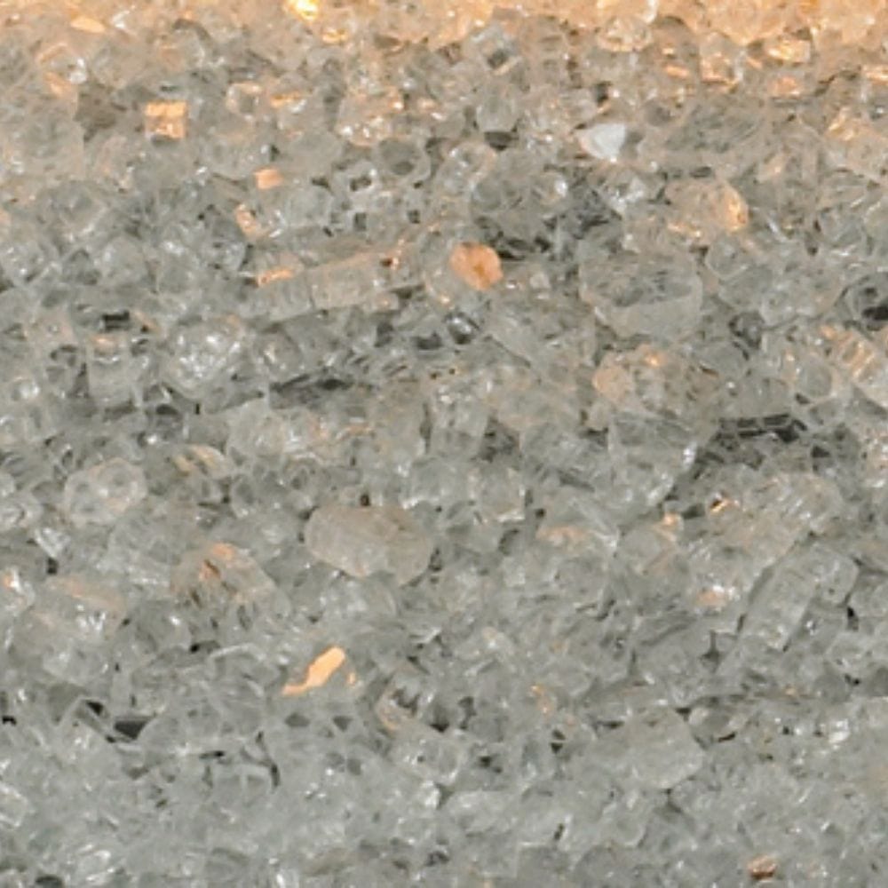 Empire Clear Frost Crushed Glass