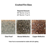 Crushed Glass Media Options