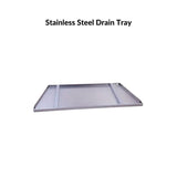 Optional Stainless Steel Drain Tray