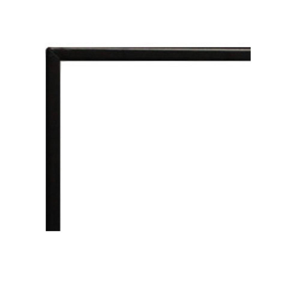 3/4" simple black frame