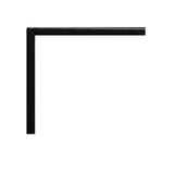 3/4" simple black frame