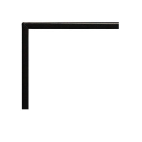 3/4" simple black frame