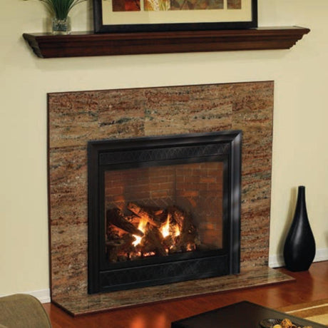 Empire Profile Wood Flush Mantel Shelf with Custom Finish