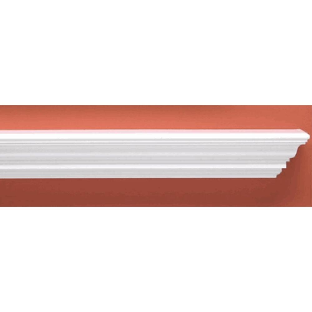 Empire Profile Primed Wood Flush Mantel Shelf