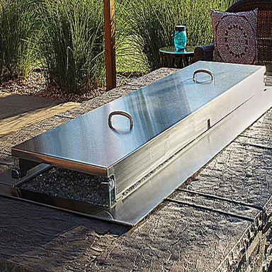 Empire Stainless Steel Weather Cover for 60"Linear Fire Pit