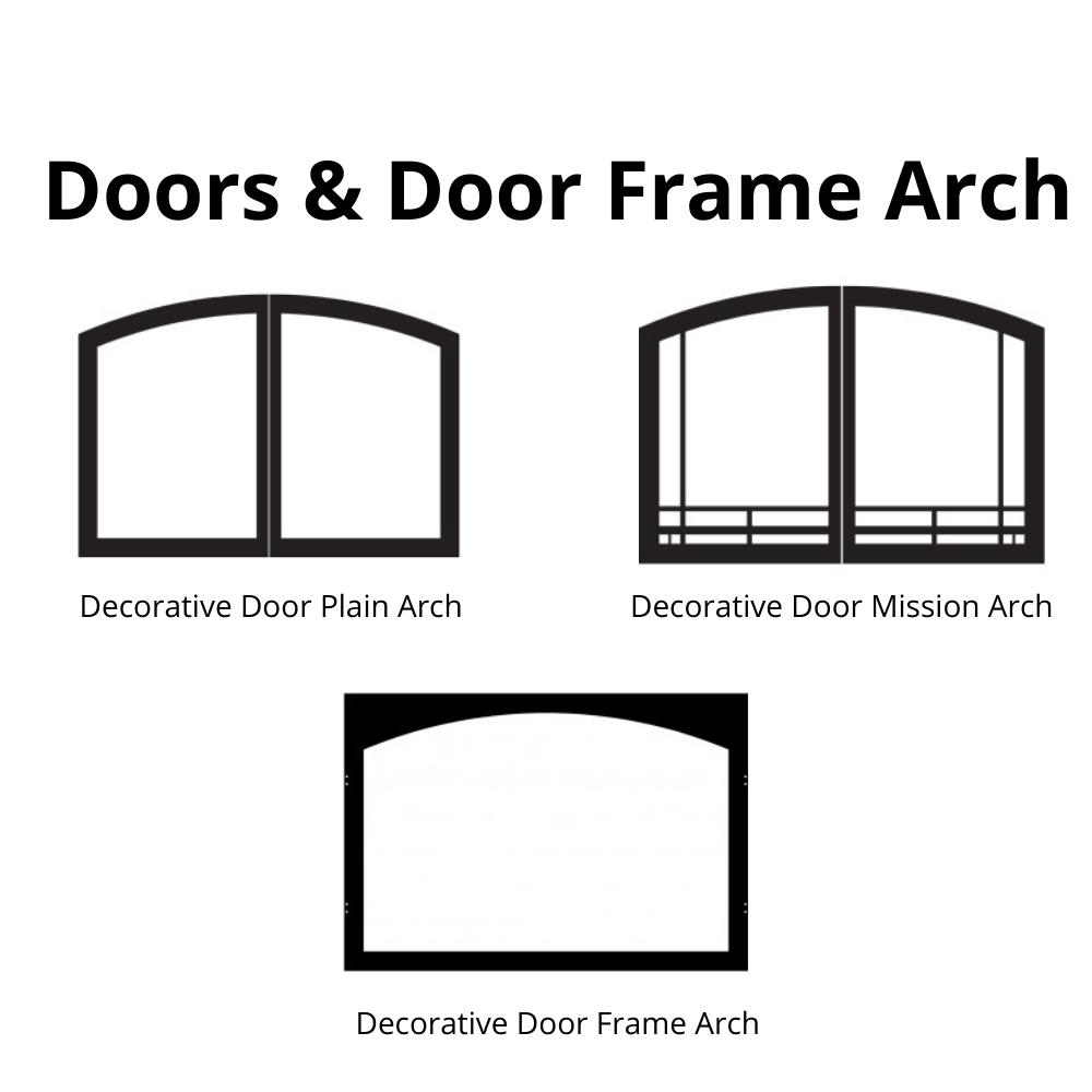 Doors and Door Frame for Vail 32 Premium Fireplace