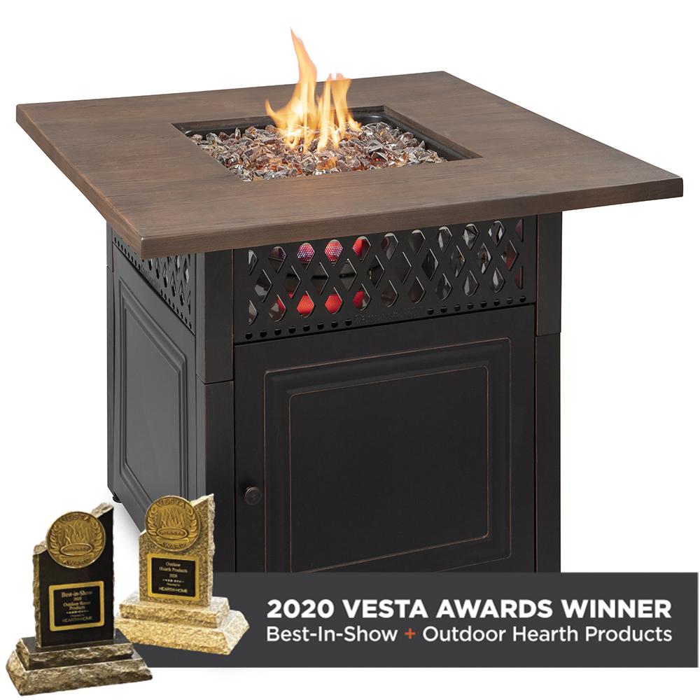 2020 Vesta Awards Winner - Endless Summer Donovan 38" DualHeat LP Fire Pit Table