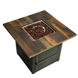 Endless Summer Harris 38" DualHeat LP Fire Pit Table (GAD19103ES)