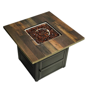 Endless Summer Harris 38" DualHeat LP Fire Pit Table (GAD19103ES)