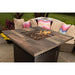 Endless Summer Harris 38" DualHeat LP Fire Pit Table (GAD19103ES) in an Outdoor Setting