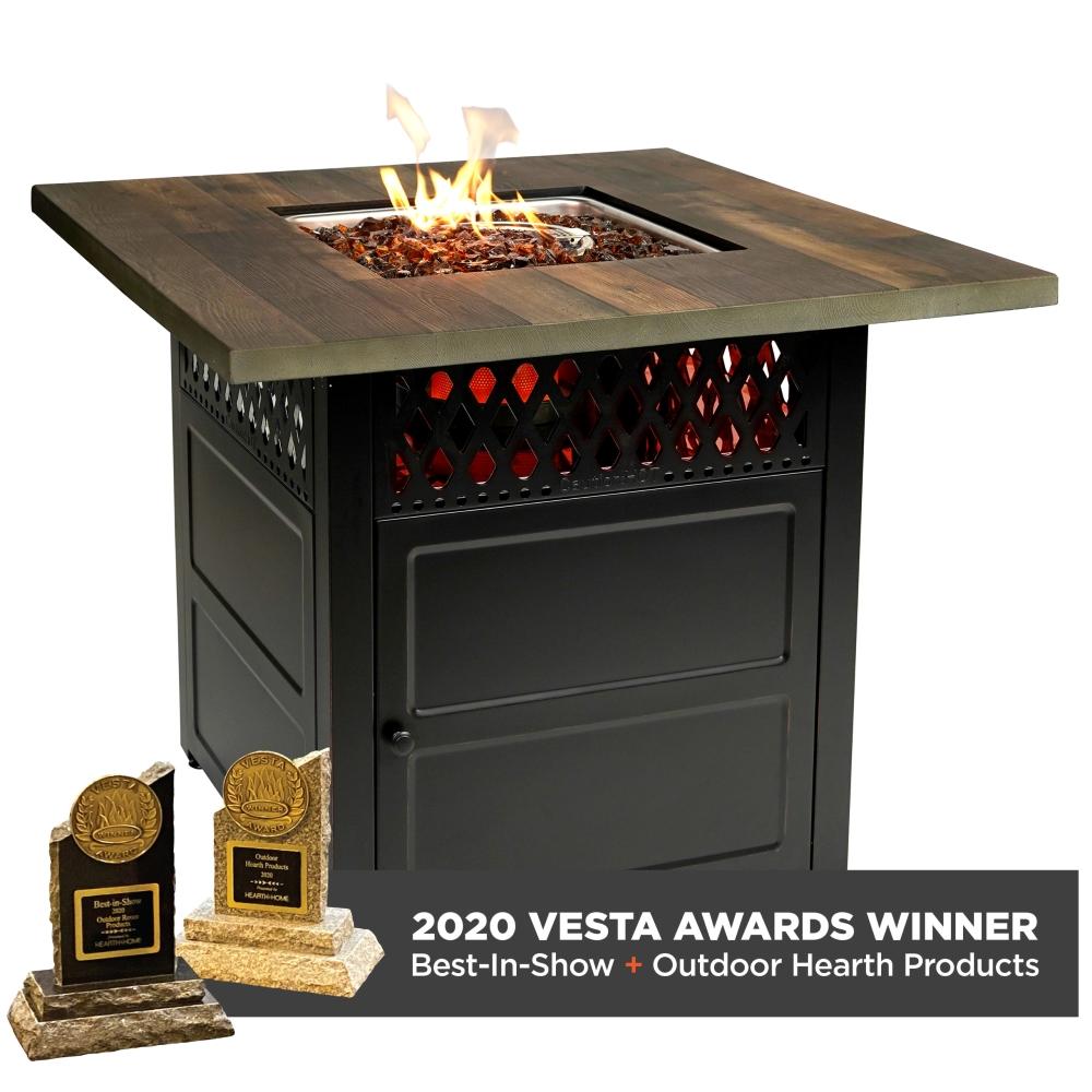 2020 Vesta Awards Winner - Endless Summer Harris 38" DualHeat LP Fire Pit Table