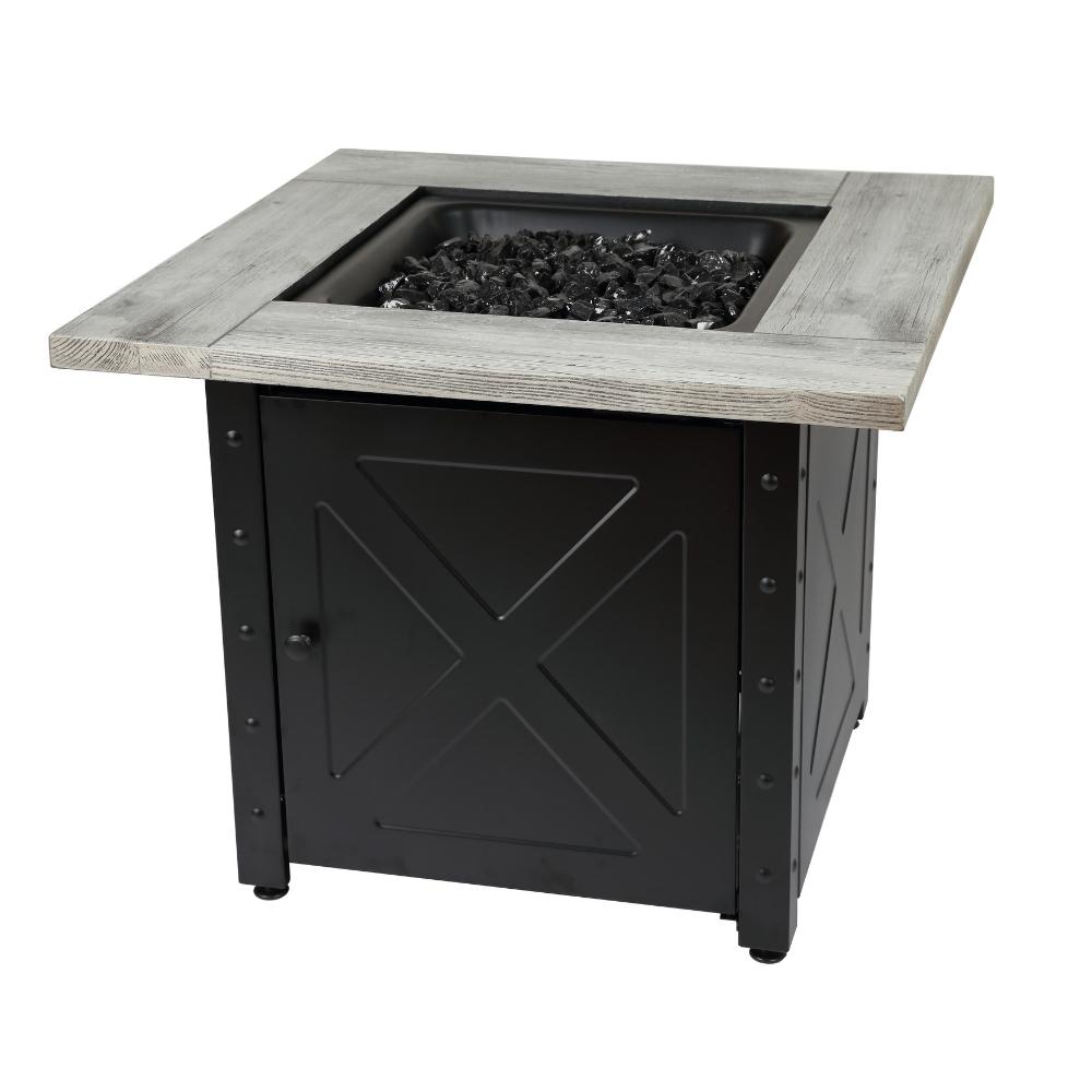 Endless Summer Mason 30" Square Outdoor LP Fire Pit Table