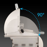 fire magic easy to open grill hood