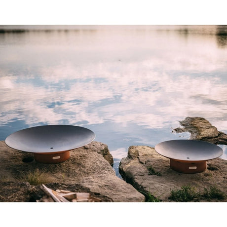 Fire Pit Art Asia 36-Inch and 48-Inch Handcrafted Carbon Steel Fire Pits