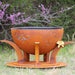 Fire Pit Art Africa's Big Five - 41" Unique Handcrafted Carbon Steel Fire Pit Outdoors