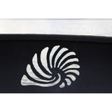 Wood Burning Fire Pit - Fire Pit Art Beachcomber - 36" Steel Fire Pit (BEACH)