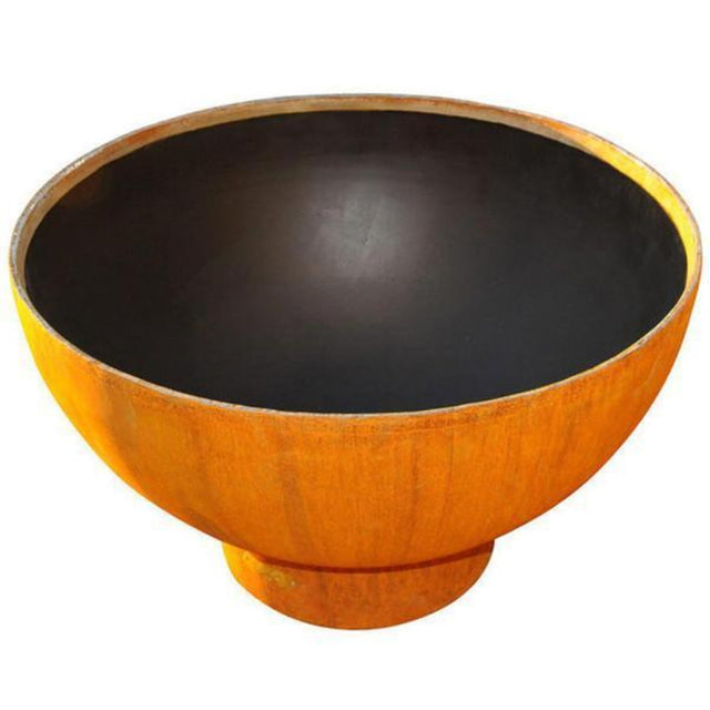 Wood Burning Fire Pit - Fire Pit Art Crater - 36" Steel Fire Pit (CTR)