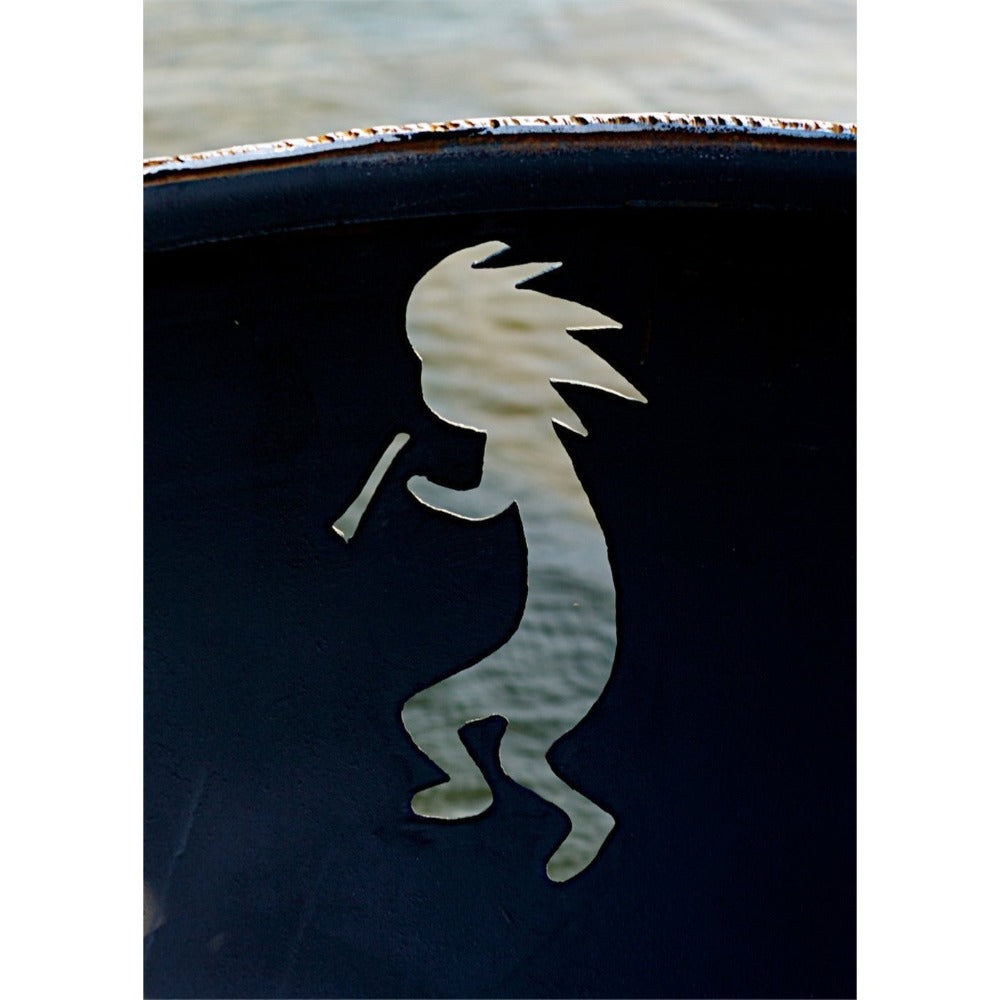 Fire Pit Art Kokopelli Fire Pit - Thumbnail 5