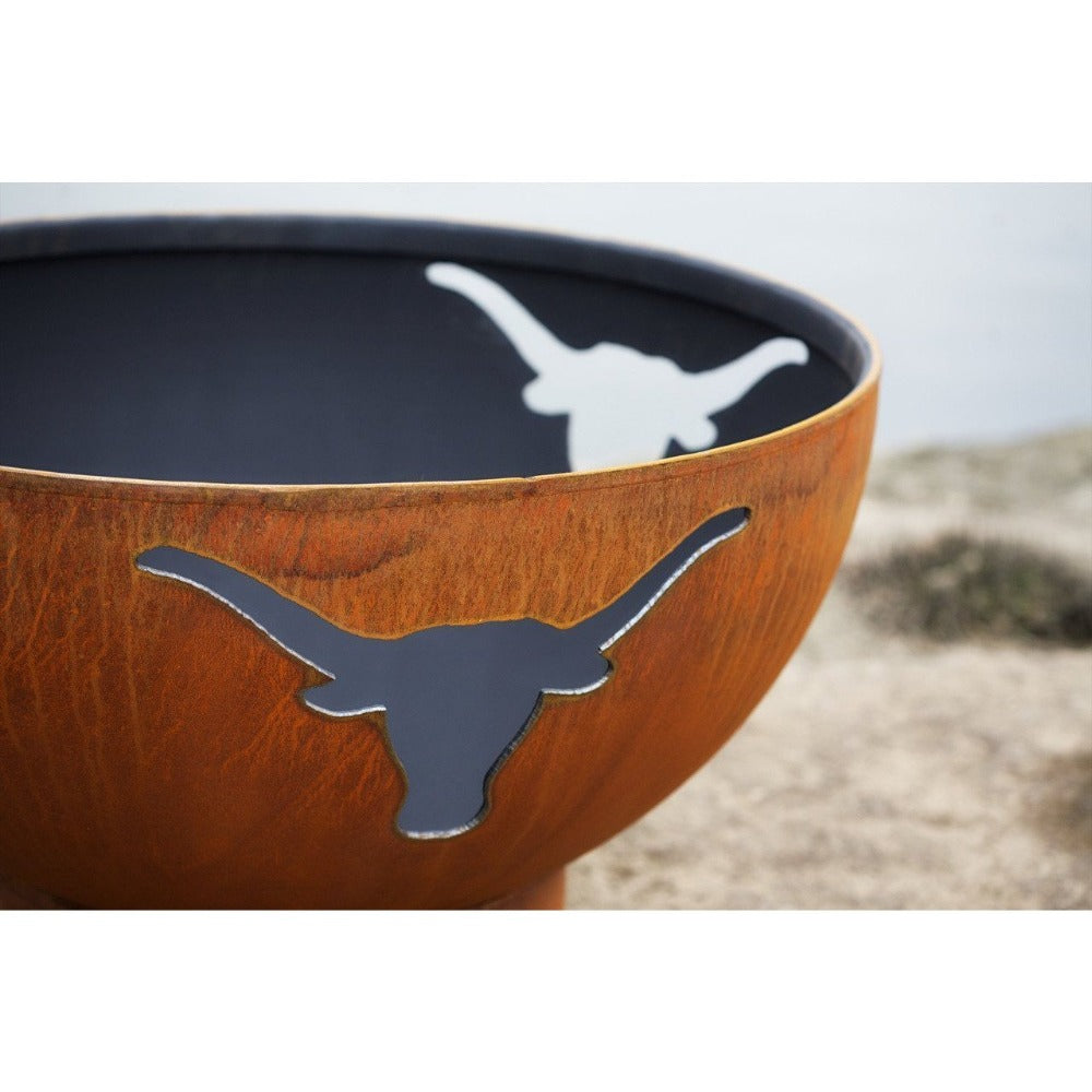 Fire Pit Art Long Horn Fire Pit - Thumbnail 5