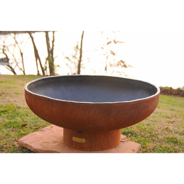 Wood Burning Fire Pit - Fire Pit Art Low Boy - 36" Steel Fire Pit (LB)