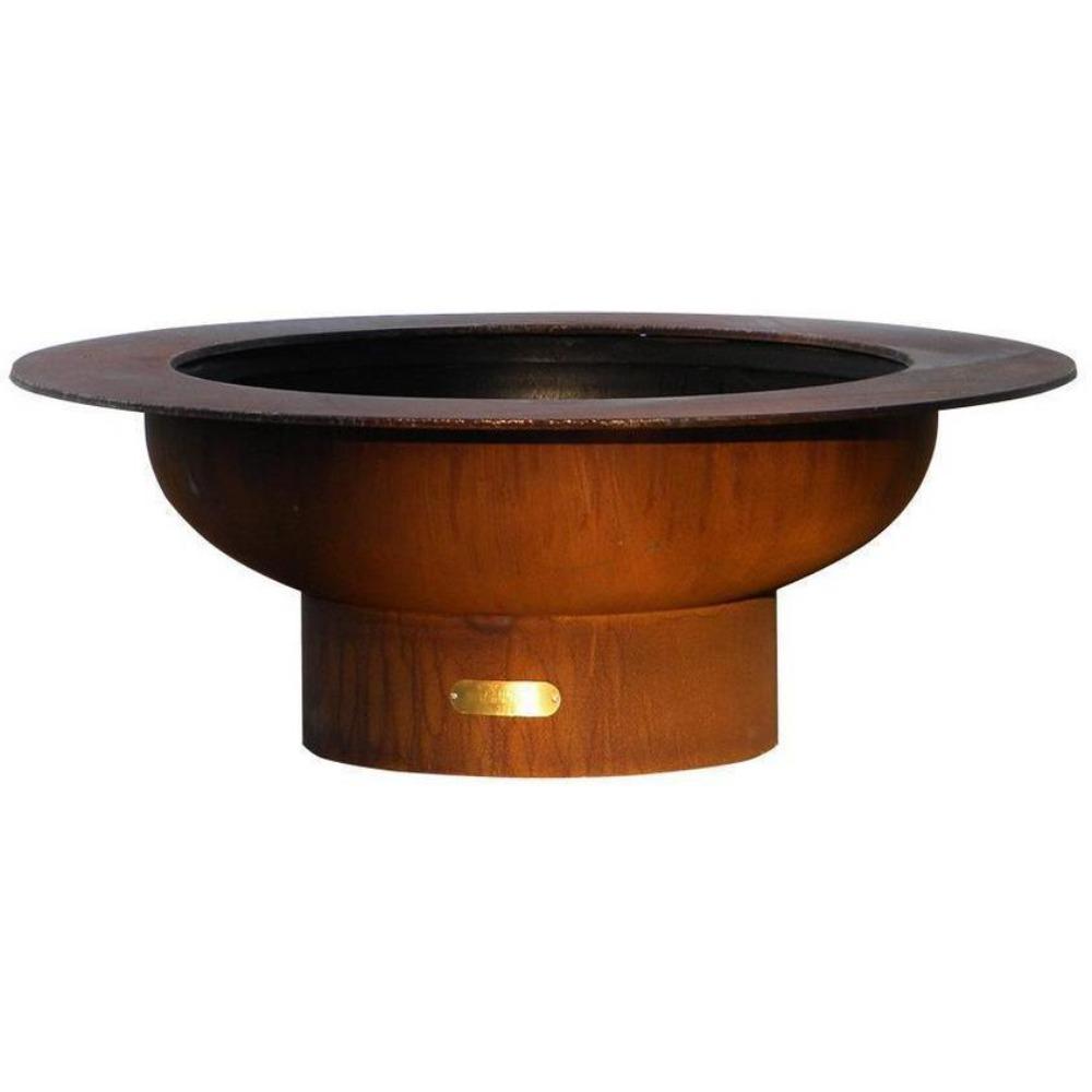 Fire Pit Art Saturn - 40" Handcrafted Carbon Steel Fire Pit (SAT)