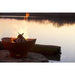 Fire Pit Art Scallop - 36" Handcrafted Carbon Steel Fire Pit  Lit Up Beside A Lake
