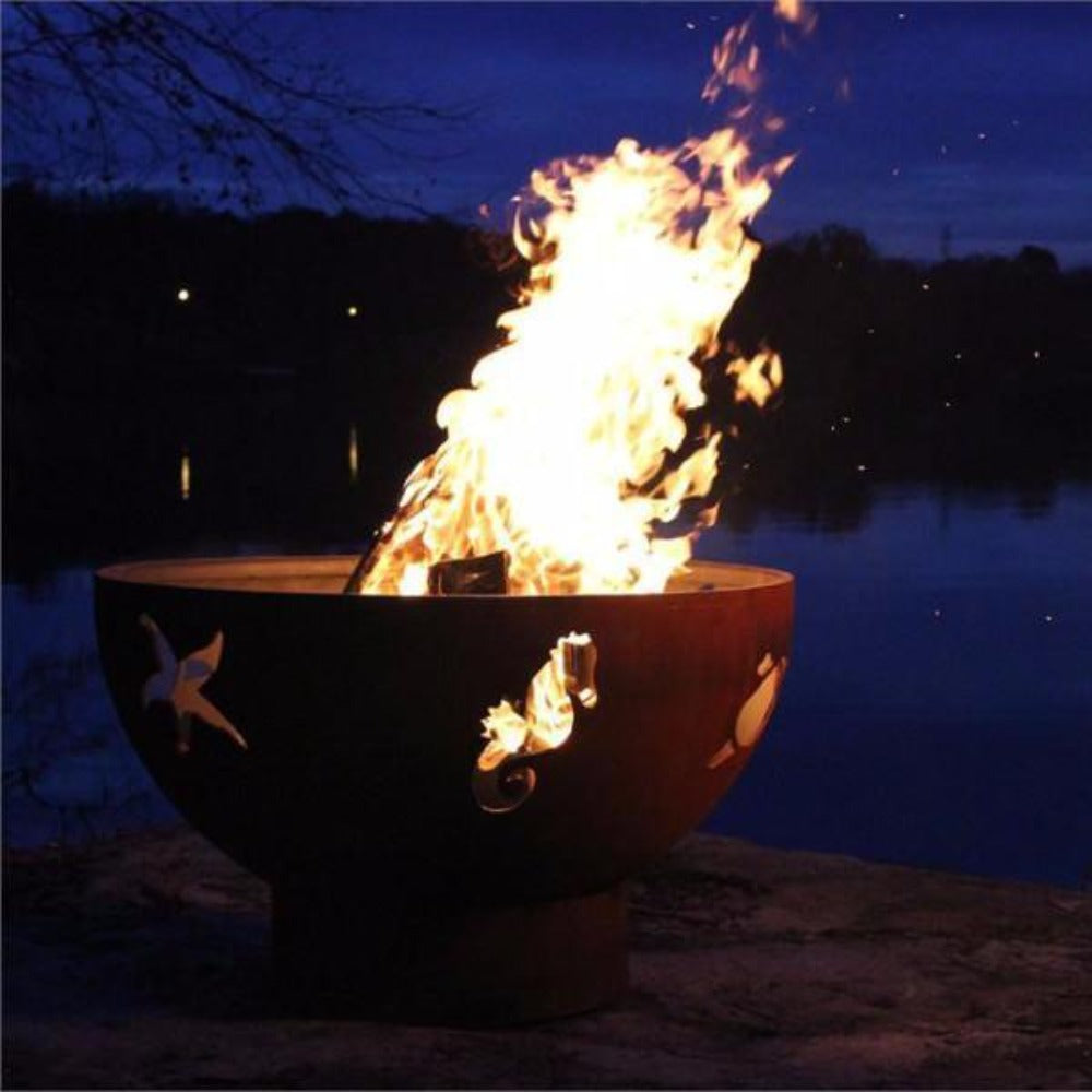 Fire Pit Art Sea Creatures Fire Pit - Thumbnail 5